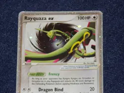 Pokemon VINTAGE Rayquaza ex Holo Black star Promo ENGLISH 039 - Image 4