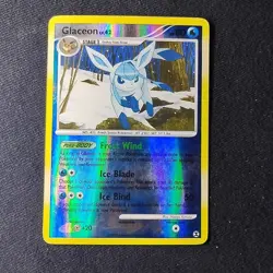 Pokemon TCG Glaceon 41/111 Rising Rivals Reverse Holo LP - Image 1