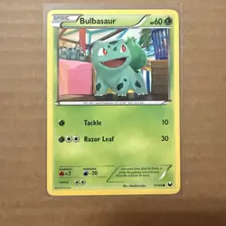 Pokemon Bulbasaur Common Dark Explorers 1/108 LP - Image 1