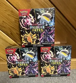 Pokemon TCG Paldean Fates Booster Bundles, Factory Sealed - Image 1