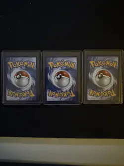 Team Rocket's Moltres ex Destined Rivals Stamp UPC Set Pokemon TCG 229/182 NM x3 - Image 2