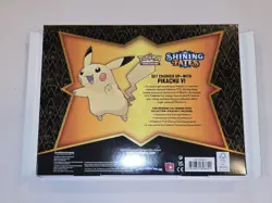 POKEMON: 1X Shining Fates Pikachu V Collection Box NEW OPEN BOX - Image 2