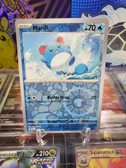 Marill 044/193 Reverse Holo Common Pokemon TCG S&V Paldea Evolved - Image 1