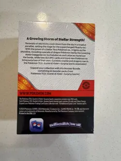 Pokemon TCG Scarlet & Violet Surging Sparks Booster Bundle Factory Sealed New - Image 3