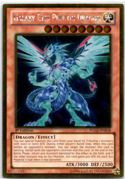 Galaxy-Eyes Photon Dragon - PGLD-EN038 - Gold Rare 1st Edition - Yugioh - Image 1