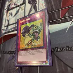 Yugioh Ojama Trio Blmm-en010 Chibi Starlight Rare 1st Edition MINT Monster Mahem - Image 1