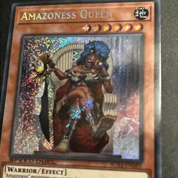 YuGiOh Amazoness Queen SGX3-END01 Secret Rare 1st Edition🔥 - Image 3