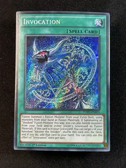 Yugioh-Inovcation-Secret Rare-1st Edition-FUEN EN035 - Image 1