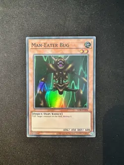Yu-Gi-Oh! MAN-EATER BUG LOB-EN108 Super Rare NM/Mint (25th Anniversary) - Image 1