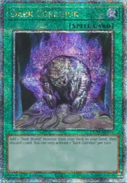 Yugioh! LP Dark Corridor - DUNE-EN059 - Quarter Century Secret Rare - 1st Editio - Image 1
