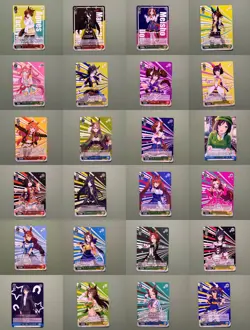 [US SELLER] JAPANESE Uma Musume Pretty Derby 57 Card Lot - Weiss Schwarz U-RR NM - Image 1