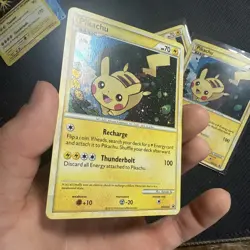 Pikachu HGSS03 Holo Promo Pokemon Card Lot Of 4 - Image 2