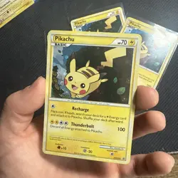 Pikachu HGSS03 Holo Promo Pokemon Card Lot Of 4 - Image 3