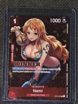 Nami (Tournament Pack Vol. 3) [Winner] - One Piece Promotion Cards ST01-007 - Image 1