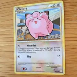 CLEFAIRY 60/123 POKEMON CARD (HEARTGOLD AND SOULSILVER SET) - Image 4