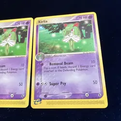 Kirlia 34/109 Ex Ruby & Sapphire Pokemon Card E Series Uncommon Non-Holo 2 - Image 2