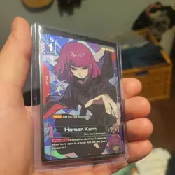 Gundam TCG CARD GAME - HAMAN KARN - GD02-091 R+ FOIL ENGLISH DUAL IMPACT - Image 3