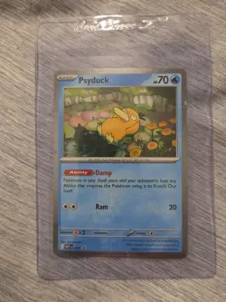 Psyduck 007 Cosmos Holo Mega Evolution Black Star Promo Pokemon Card X16 - Image 2