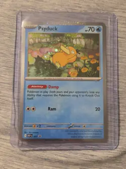 Psyduck 007 Cosmos Holo Mega Evolution Black Star Promo Pokemon Card X16 - Image 5