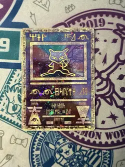 Pokemon TCG Ancient Mew Holo Promo Card - Image 3