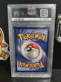 PSA 9 Moltres Holo 12/62 Fossil 1999 Pokemon Card - Image 2