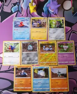 Yuka Morii Illustrated Pokemon Card Bundle X10 Clay Model Artworks - Image 1