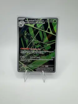 Pokemon TCG Team Rockets Spidops Illustration Rare Card 187/182 Destined Rivals - Image 1