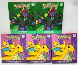 Pokemon TCG McDonalds 2024 Booster Packs Cards Posters Stickers Bundle Lot of 5 - Image 1
