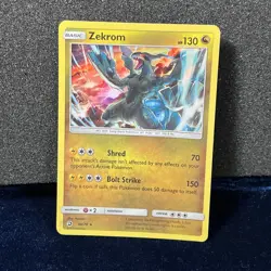 Zekrom 46/70 Holo Rare Dragon Majesty Pokemon Card Near Mint - Image 2
