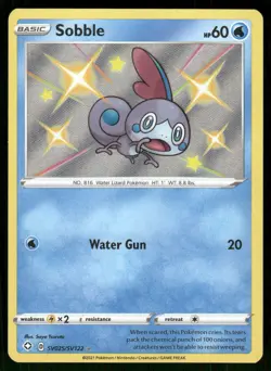 #SWSH003 Sobble SWSH: Sword & Shield Promo Cards - Holo - Image 1