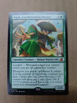 Toph, Earthbending Master TLE #145 Non-Foil Standard Art NM MTG - Image 1