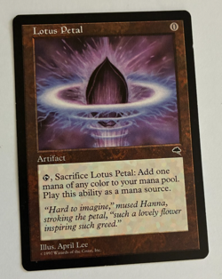 Lotus Petal - Tempest - Near Mint | MTG - Image 1