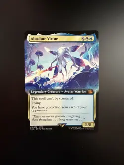 MTG Final Fantasy English Absolute Virtue Extended Art 0476 Non-Foil - Image 1