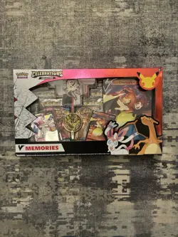 Pokemon Celebrations V Memories Collection Box Charizard and Sylveon 25th Anni - Image 2