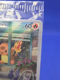 SEALED Pokemon Scarlet & Violet Obsidian Flames Charmander 044 Black Star Promo - Image 4