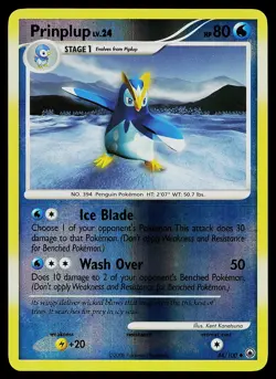 Pokemon Card - Prinplup Majestic Dawn 44/100 Reverse Holo - Image 1