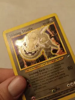 2002 Pokemon Neo Destiny Shining Steelix Holo #112/105 - Image 5