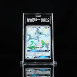2018 Pokemon Japanese Ultra Shiny GX Shiny Mewtwo GX 219 TAG 10 Gem Mint - Image 1
