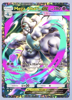 Pokemon TCG Pocket Mega Altaria EX Mega Rising Trade 2 Star ⭐⭐ (English) - Image 1