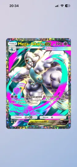MEGA ALTARIA EX / full art / POKEMON TCG POCKET - Image 1