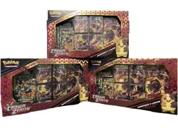 Pokemon Crown Zenith Morpeko V-Union Premium Playmat Collection Lot of 3 - Image 1