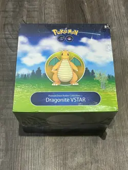 Pokemon GO Premier Deck Holder Collection Dragonite VSTAR FACTORY SEALED!! - Image 1