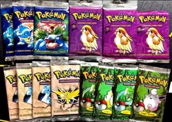 Mystery Bag Pokemon TCG Booster OVP / 1st Edition, Jungle, Aquapolis Etc - Image 1