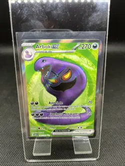 Carte Pokemon ARBOK EX - FA EV3.5 MEW FR 151 - 185/165 - Neuf - Image 1