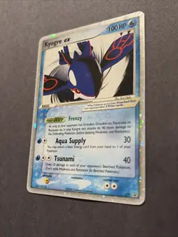 Pokemon TCG Kyogre EX 037 Black Star Promo LP - Image 5