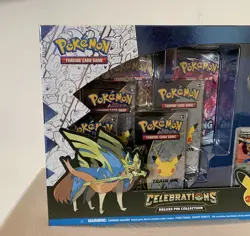 Pokemon Tcg Celebrations 25th Anniversary Deluxe Pin Collection Box Zacian 820650809422 - Image 2