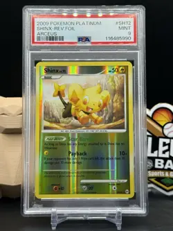 Shinx Reverse Foil Holo SH12 2009 Pokemon Platinum Arceus Mint PSA 9 (CB) - Image 1