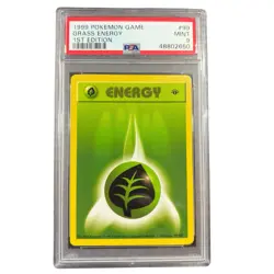 1999 Pokemon Grass Energy 1st Edition PSA 9 Mint Base Set #99 🌿 - Image 1