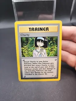 Pokemon - Trainer Charity 99/132 Gym Heroes Set Rare NM 2000 - Image 2