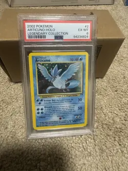 Pokemon 2002 Legendary Collection #2 Articuno-Holo PSA - Image 1